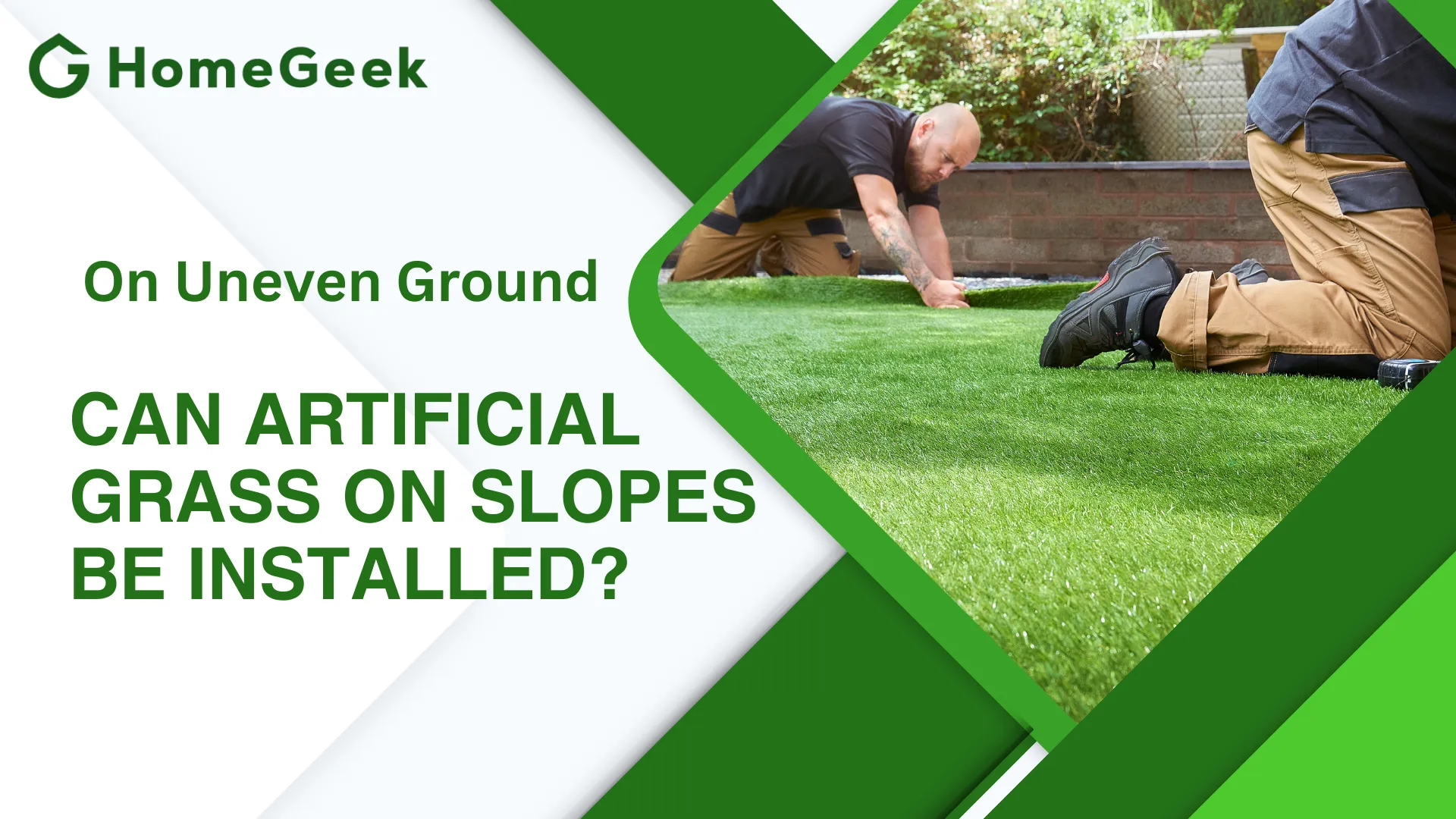 Artificial Grass on Slopes