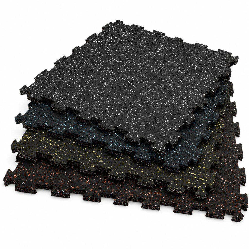 Premium Epdm Rubber Interlocking Floor Tile for Gym