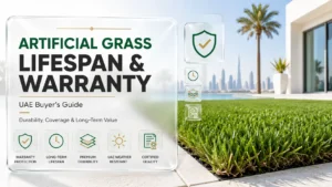artificial grass lifespan