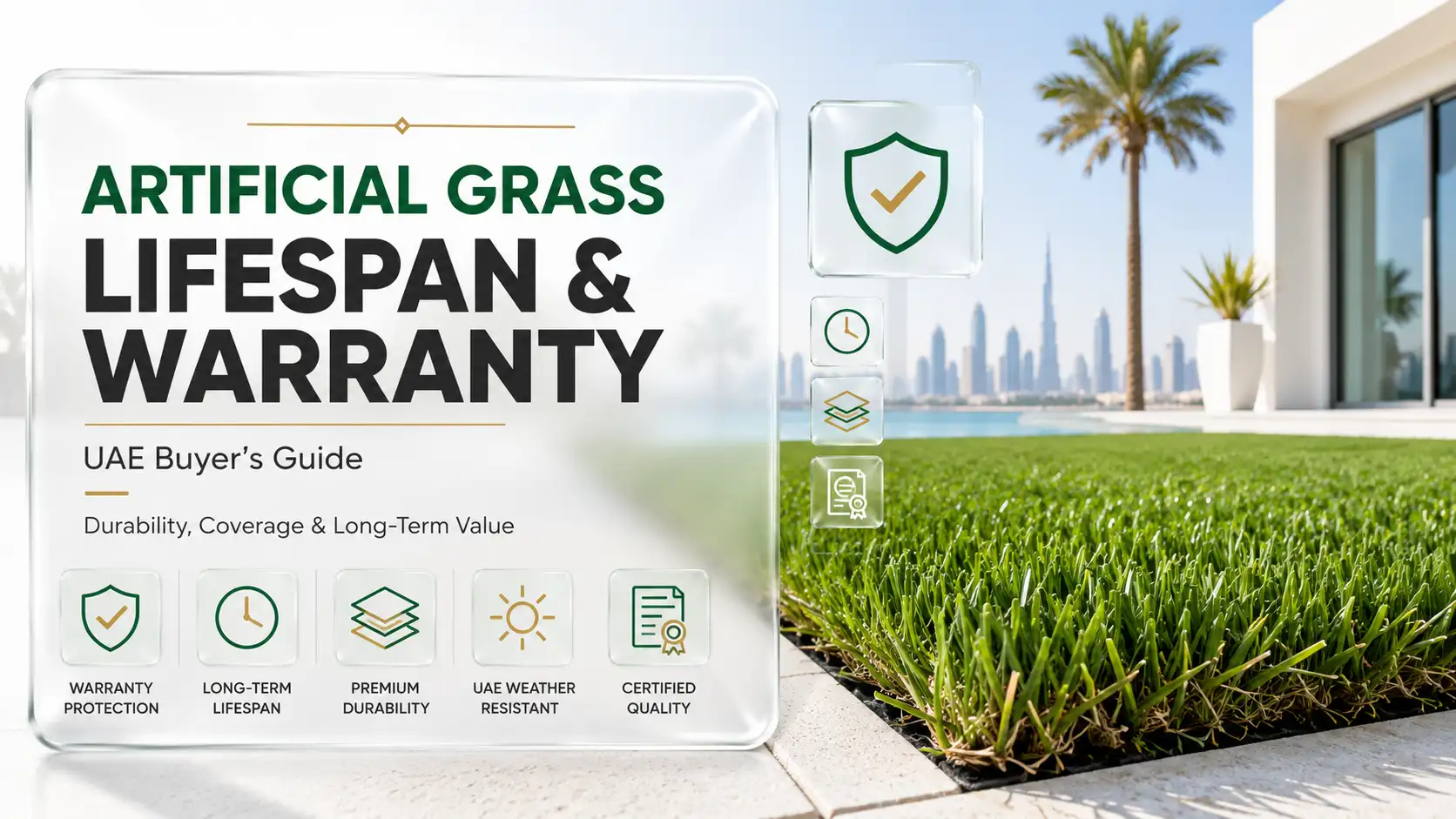 artificial grass lifespan