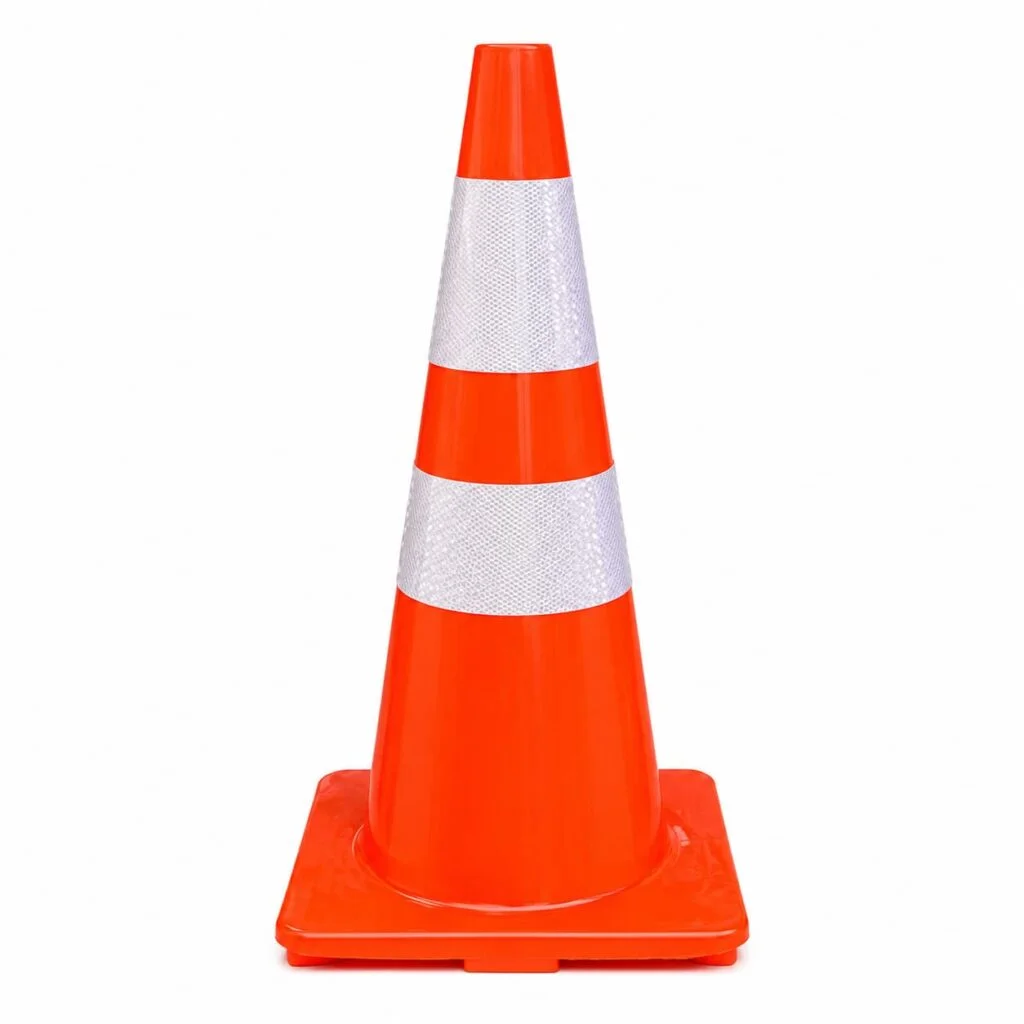 PVC Traffic Cone 75cm & 90cm Wholesale UAE