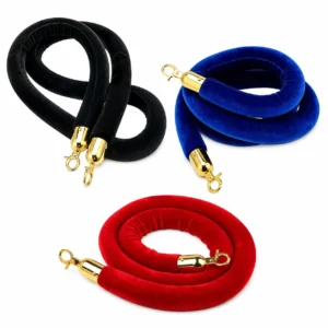 Velvet Queue Barrier Rope 1.5M – Crowd Control Rope UAE